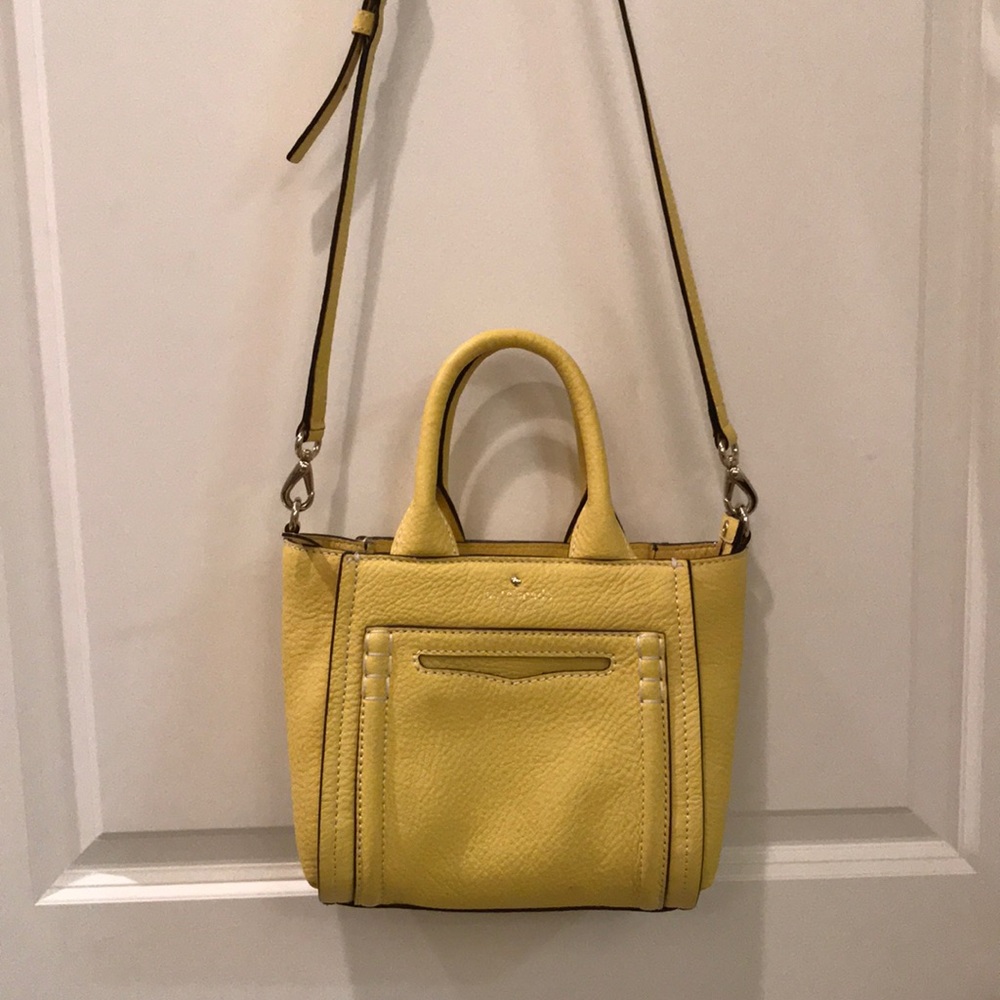 Yellow Kate Spade purse